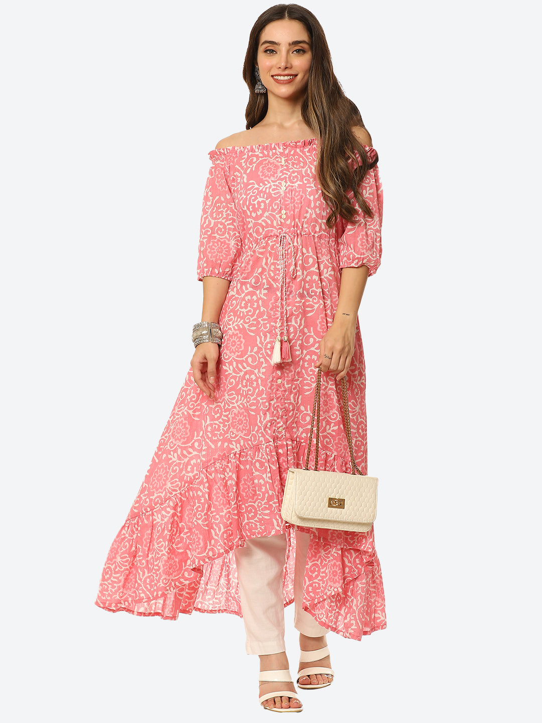 Printed Cotton Kurta