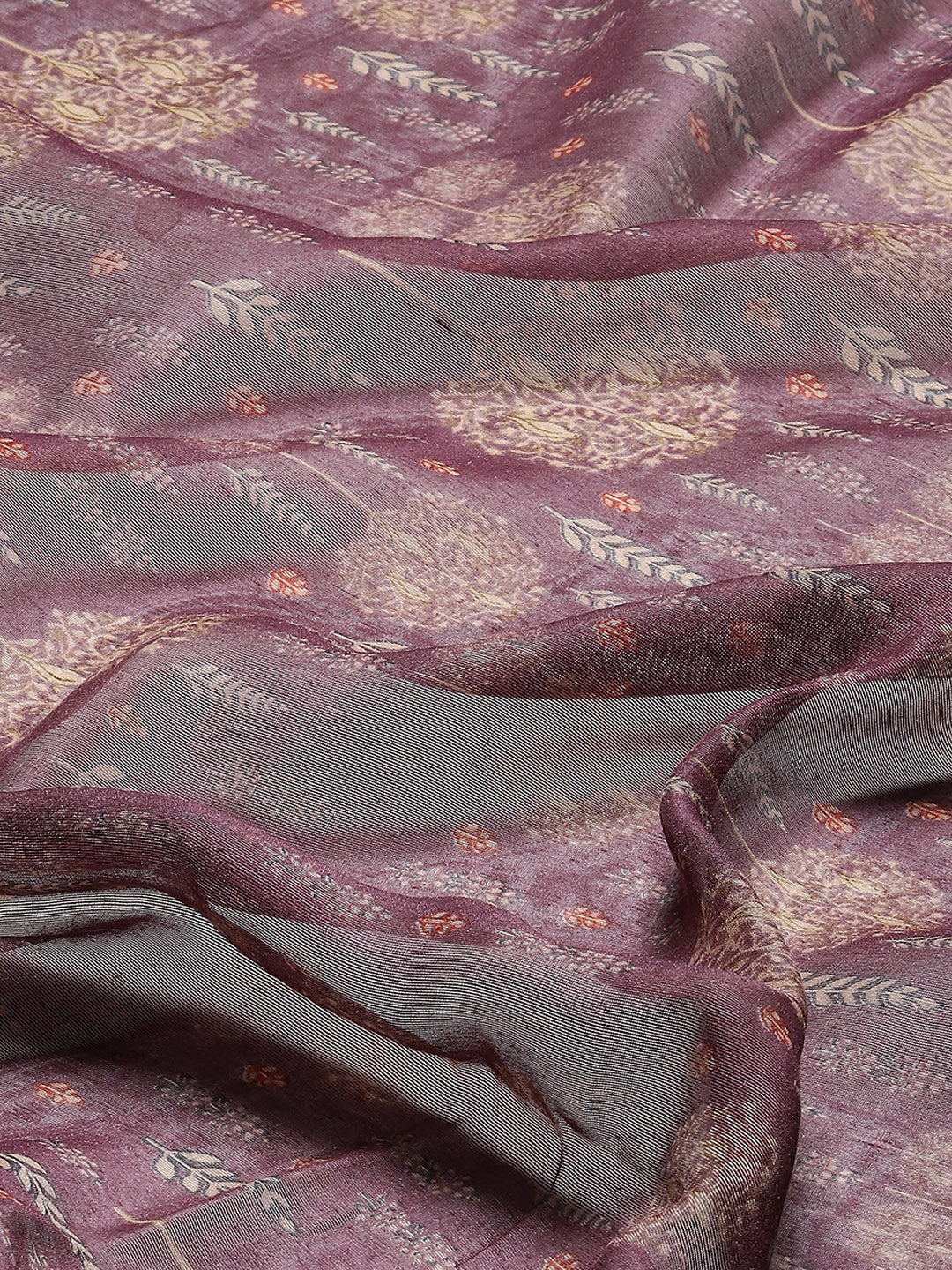 Digital Floral Printed Handloom Saree
