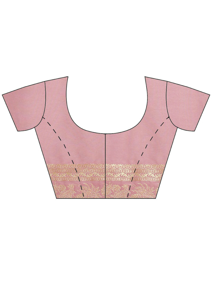 Zari Zaal Art Handloom Woven Saree