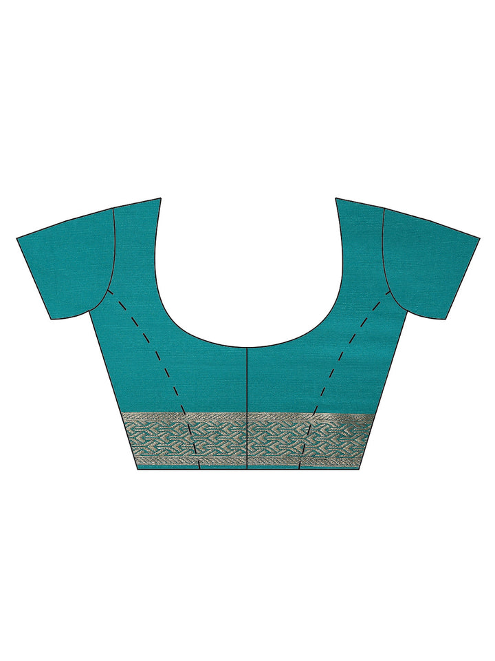 Zari Jaal Handloom Woven Saree