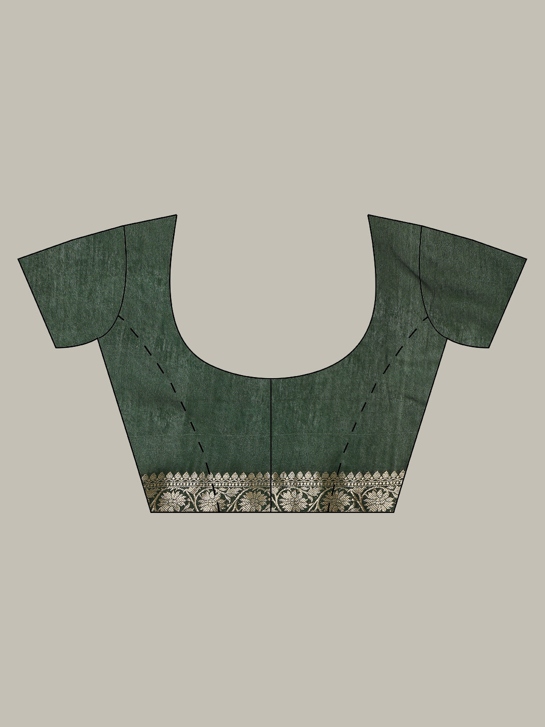 Digital Printed Cotton Blend Woven Saree