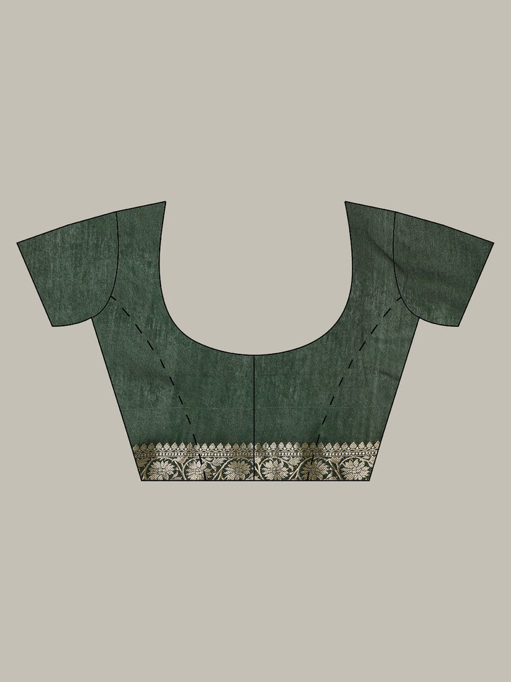 Digital Printed Cotton Blend Woven Saree