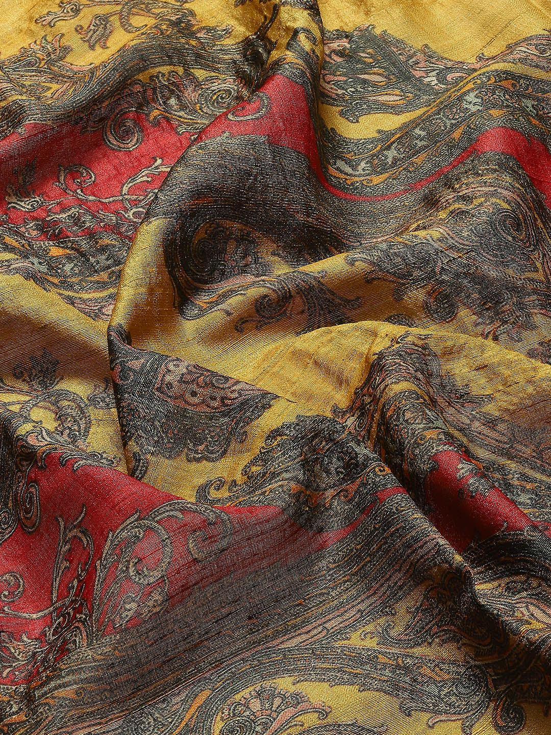 Printed Tussar Saree