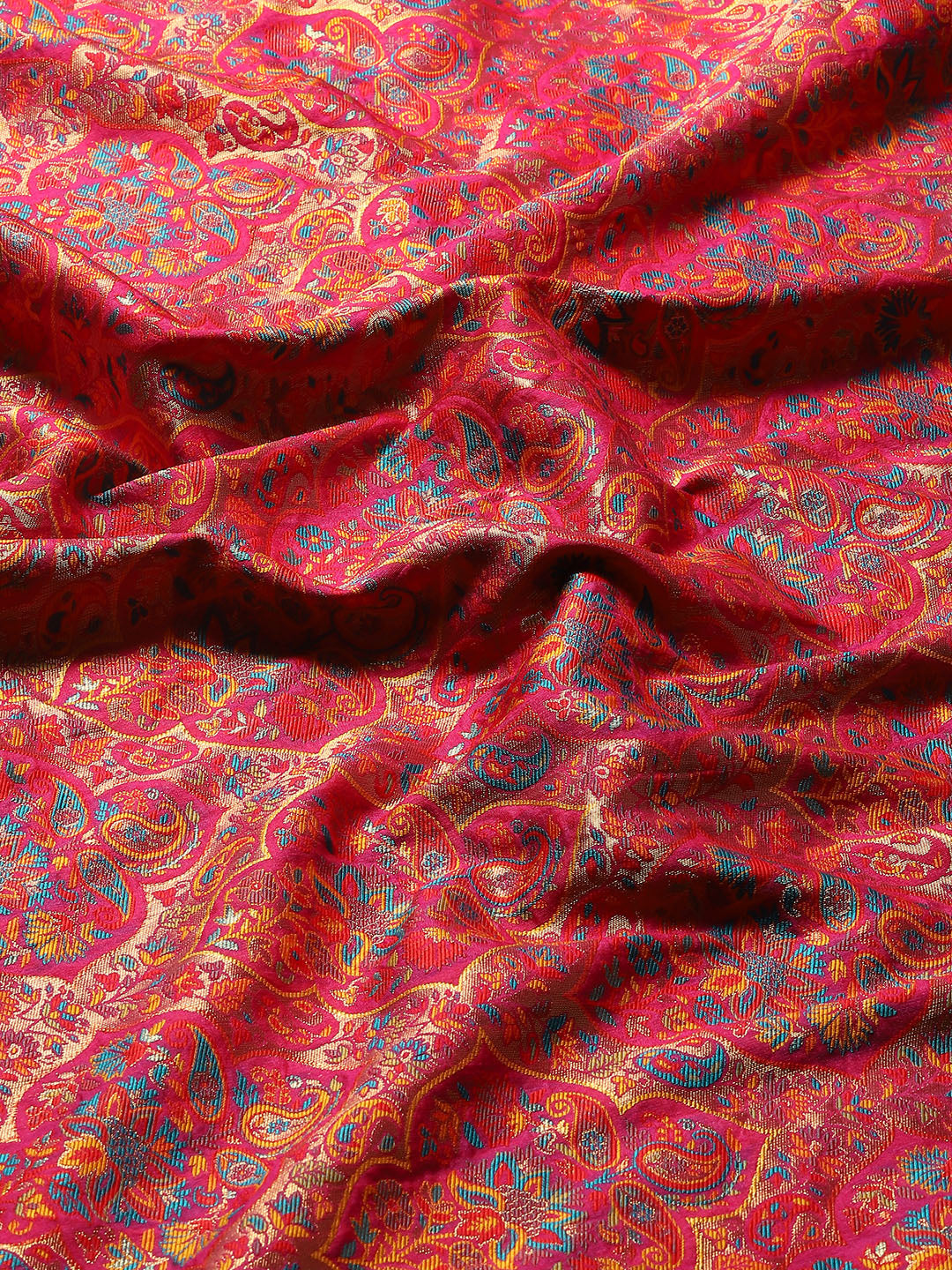 Zari Jaal Woven Handloom Saree