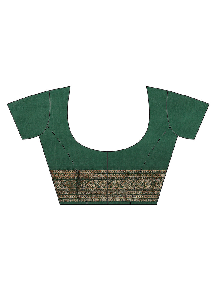 Antique Jaal Crepe Plain Saree