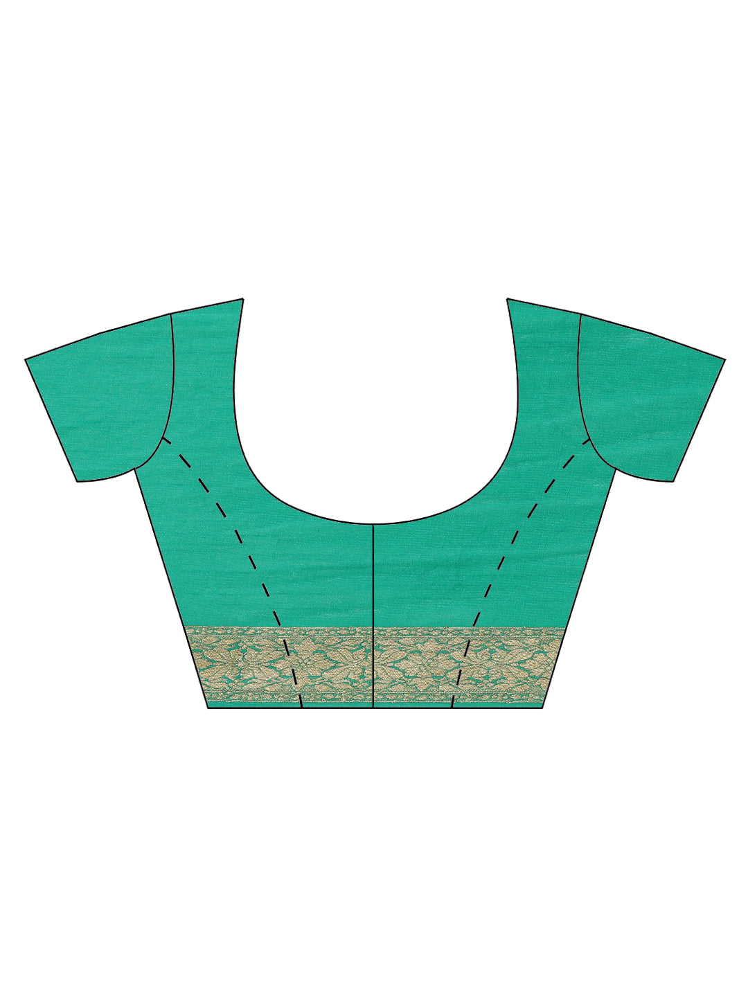 Zari Jaal Handloom Woven Saree