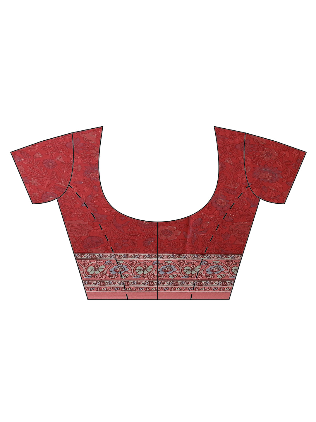Digital Printed Crepe Saree