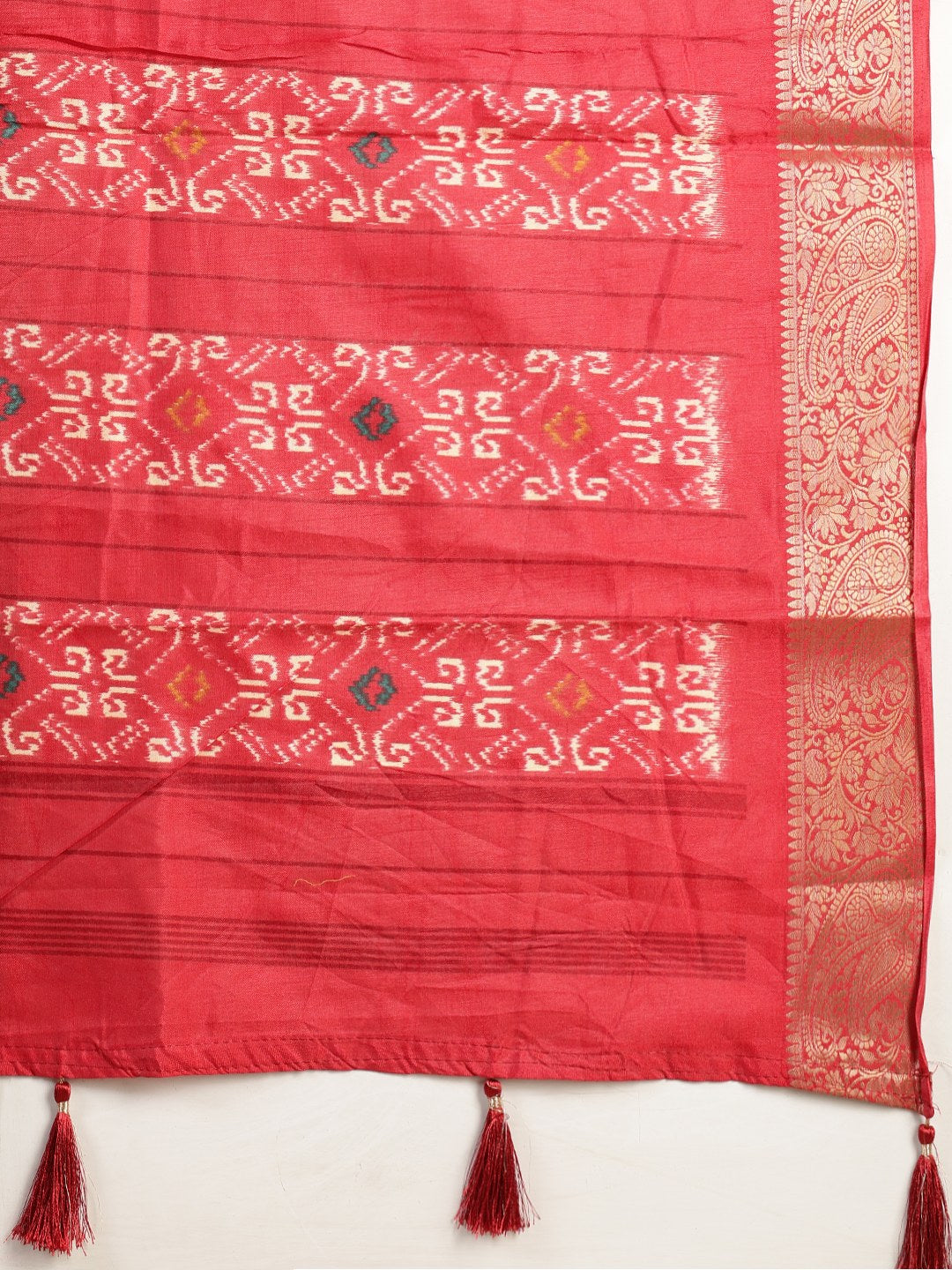 Digital Printed Art Silk Saree