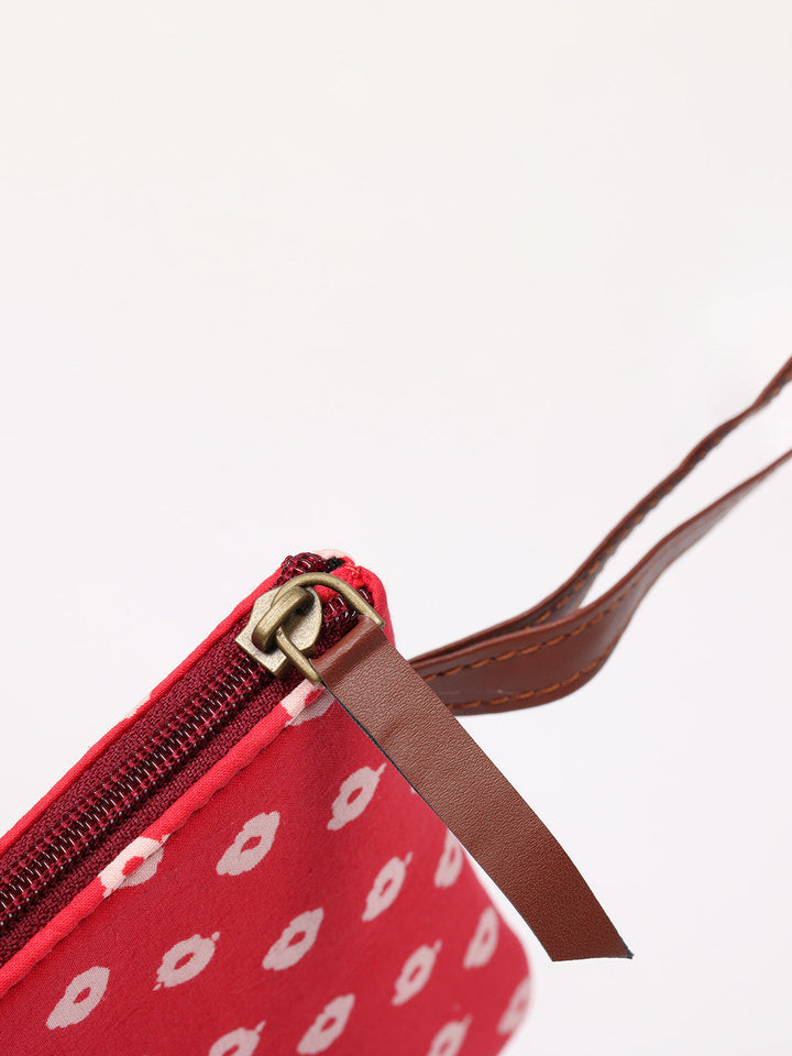 Cotton Handbag And Purse Set