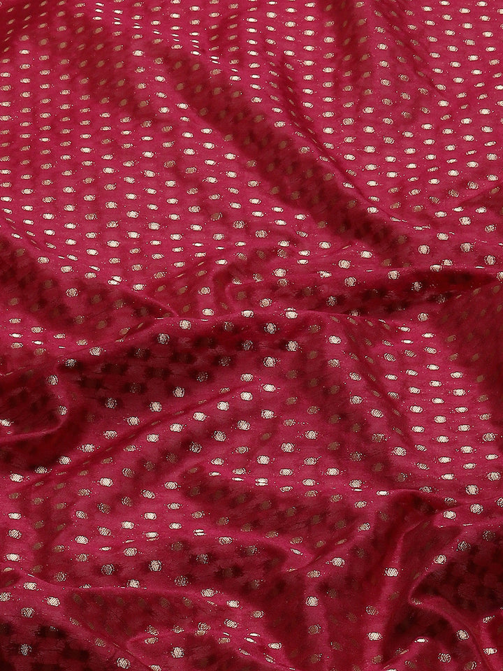 Zari Border Booti Handloom Woven Saree