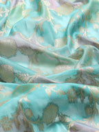 Floral Zari Jaal Cotton Woven Saree