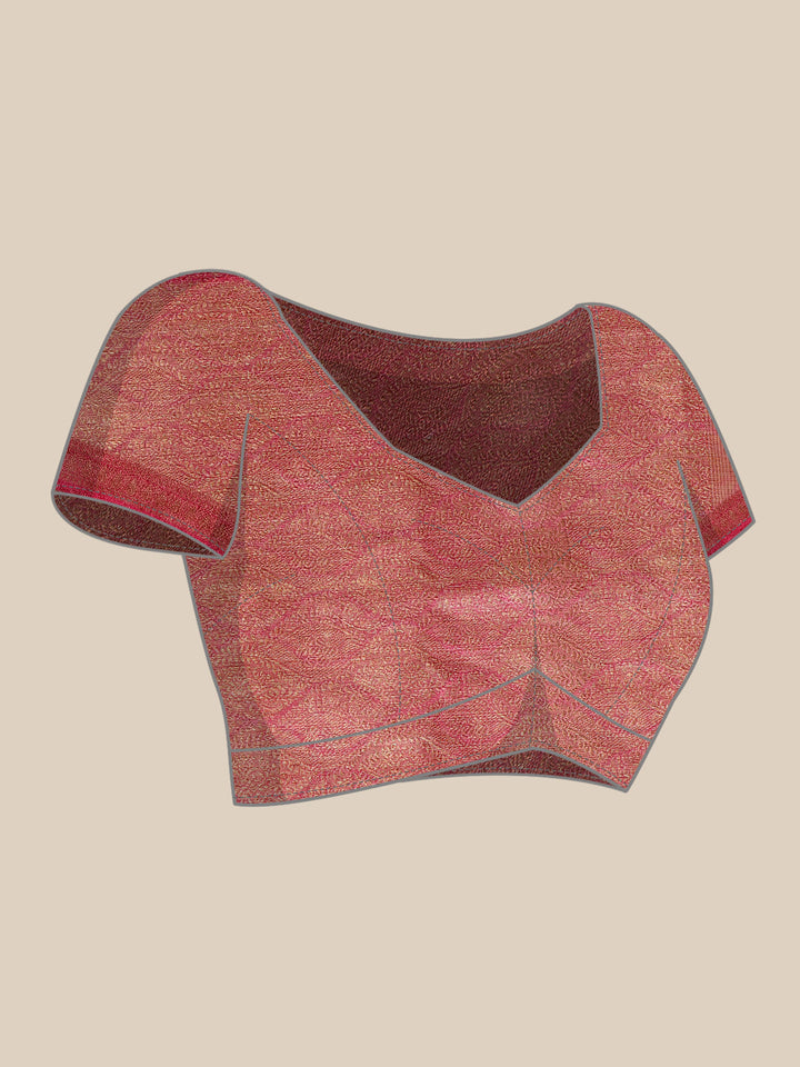 Zari Jaal Cotton Woven Saree
