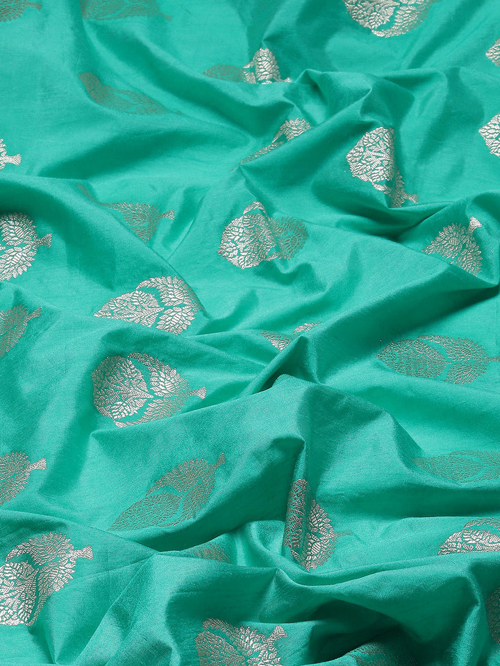 Zari Booti Woven Handloom Saree