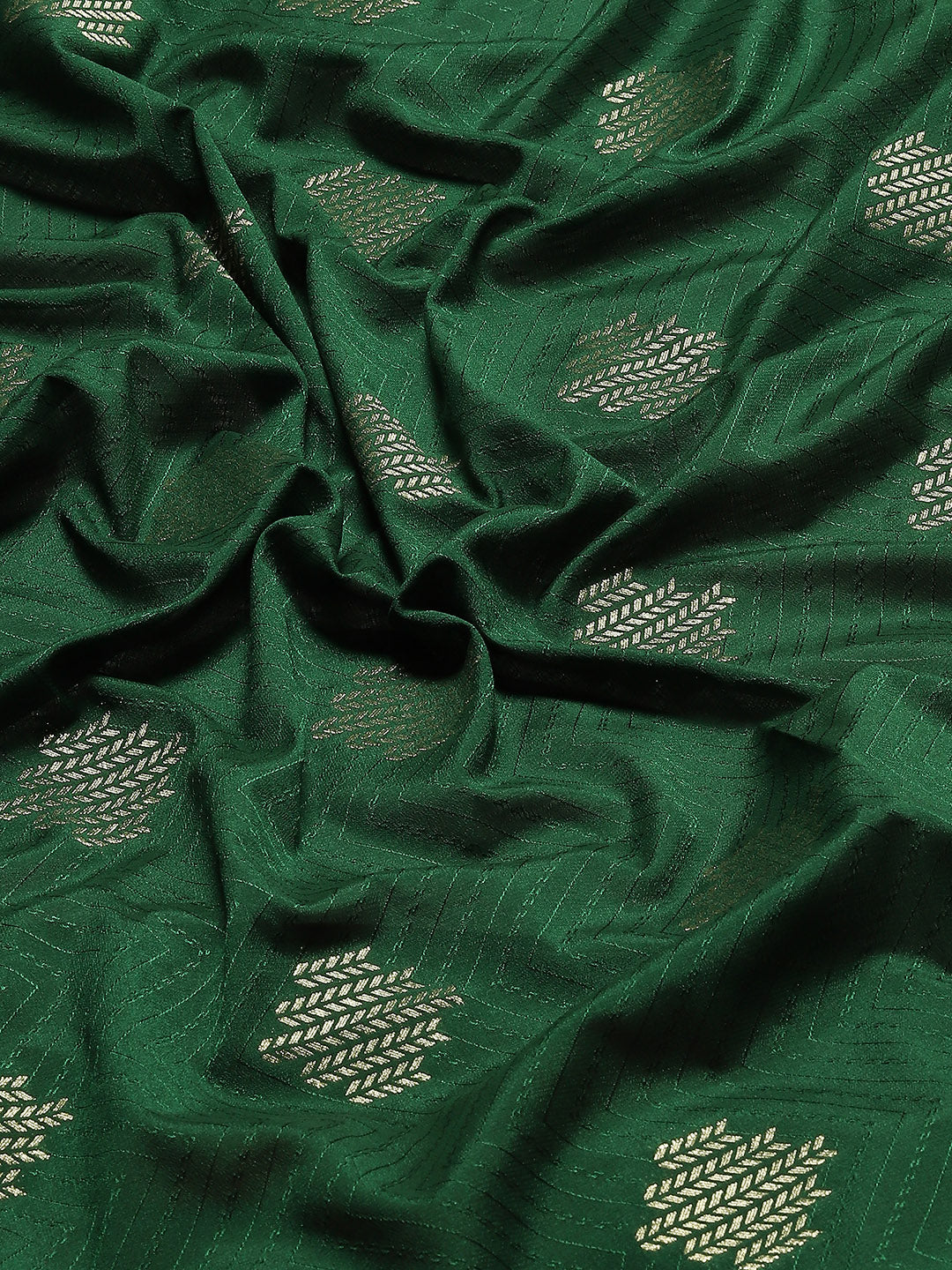 Zari Border Plain Crepe Saree