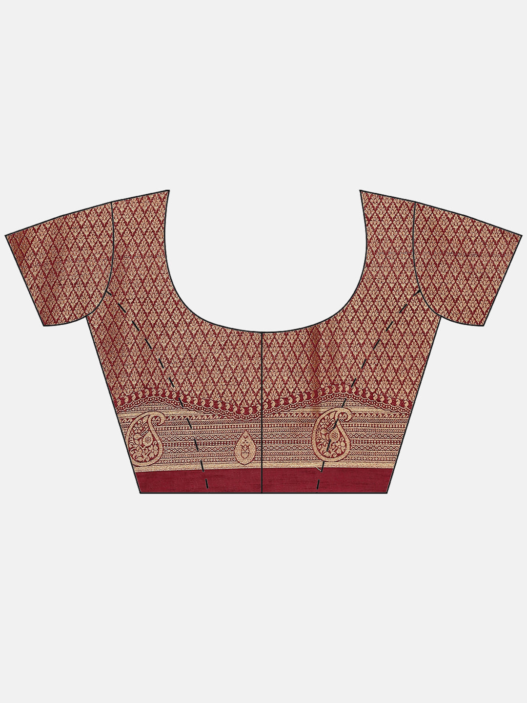Art Handloom Saree with Zari Border