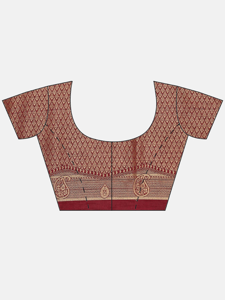 Art Handloom Saree with Zari Border