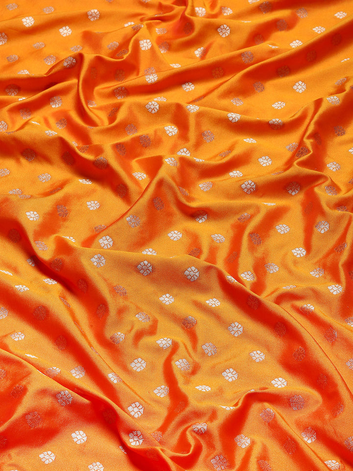 Zari Booti Woven Art Silk Banarsi Saree