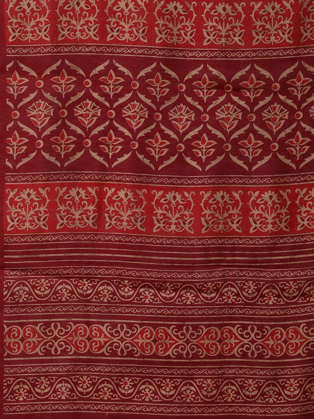 Digital Printed Art Silk Saree