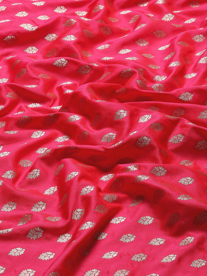 Zari Booti Woven Art Silk Banarsi Saree