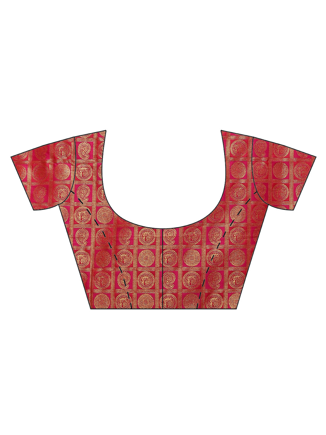Brocade Art Handloom Woven Saree