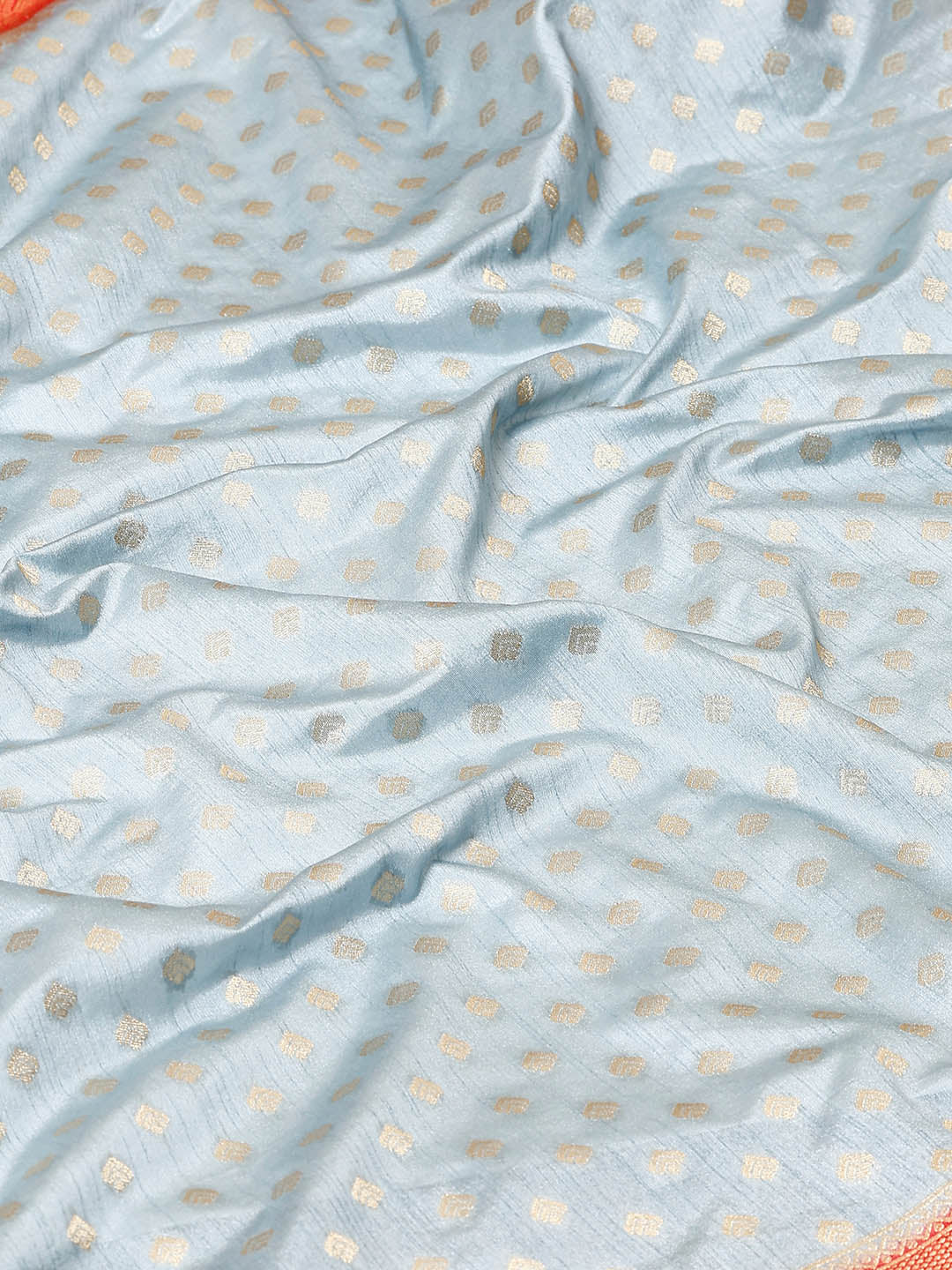 Zari Border Booti Handloom Woven Saree
