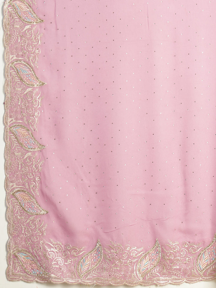 Sequence Work Georgette Saree