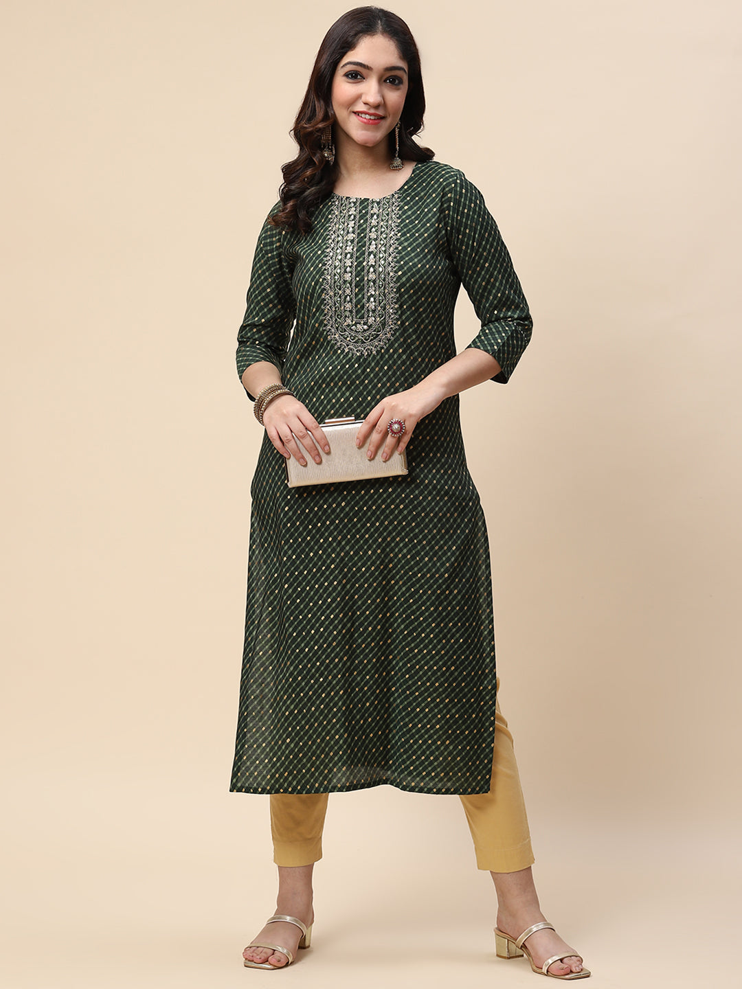 Printed Cotton Kurta