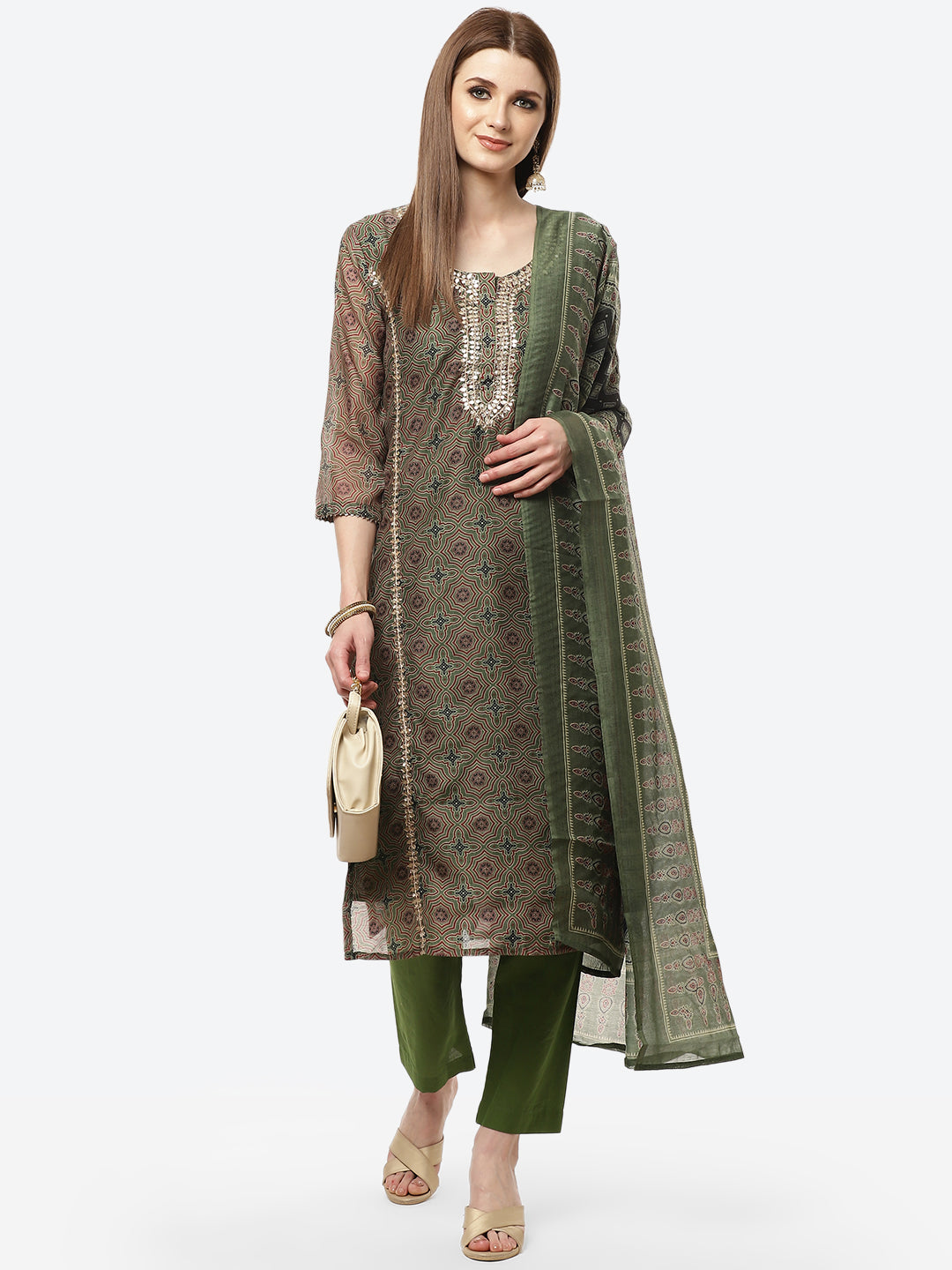 Cotton Printed Salwaar Kameez