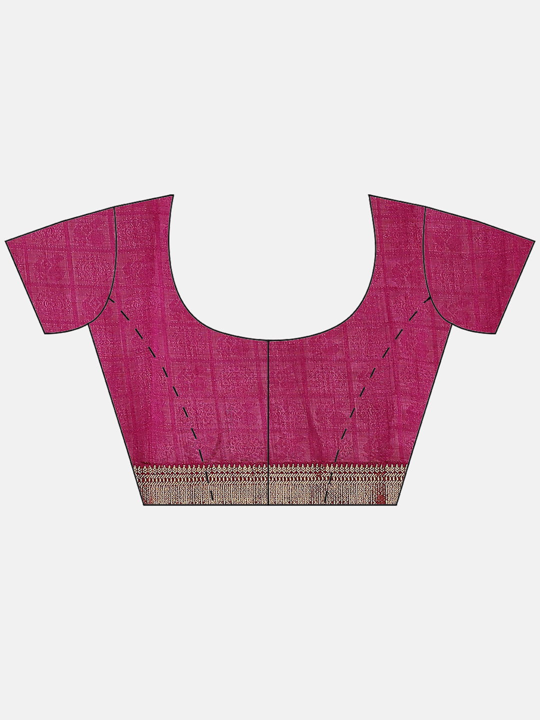 Zari Border Art Handloom Woven Saree