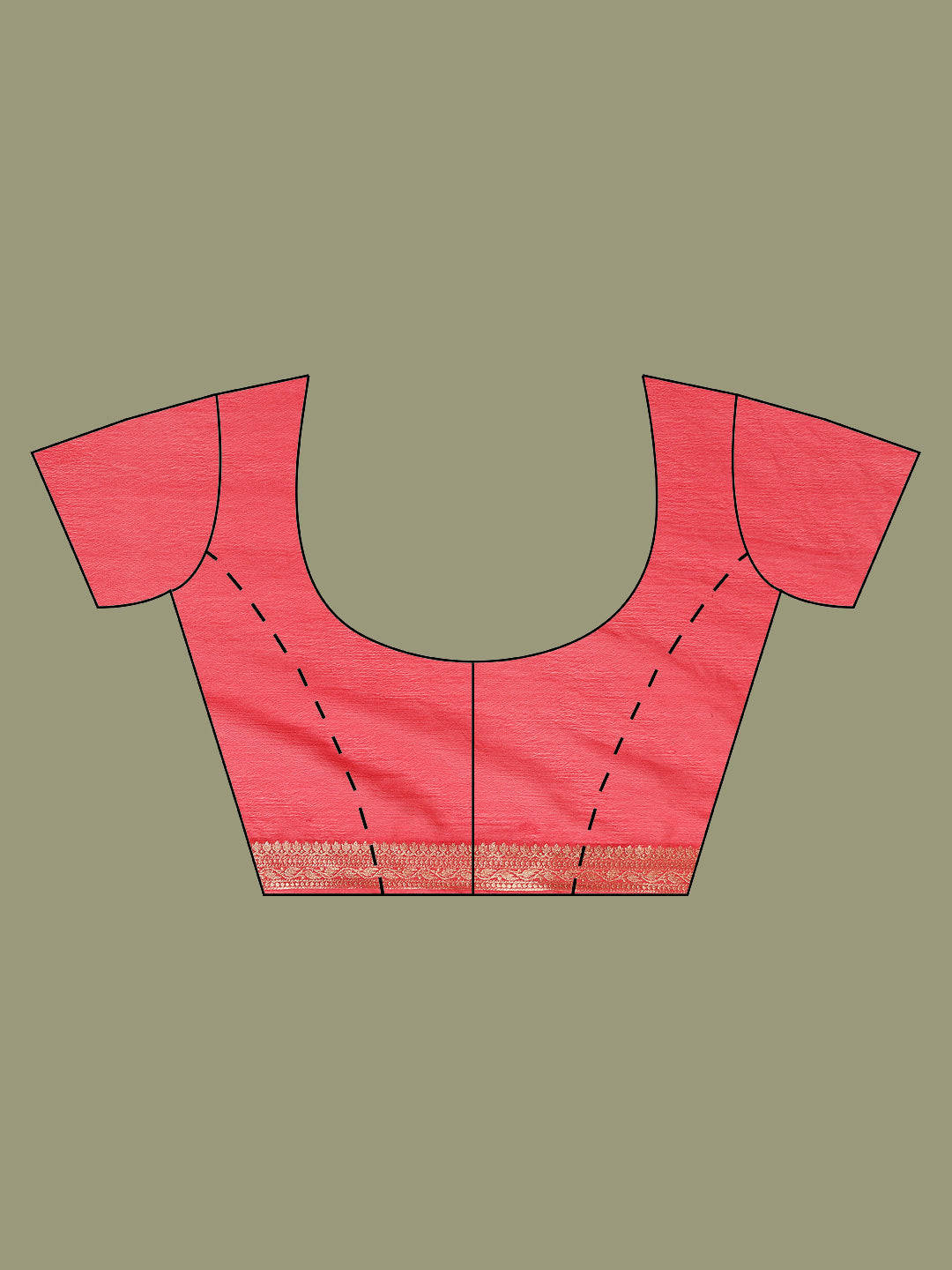 Zari Jaal Woven Crepe Saree