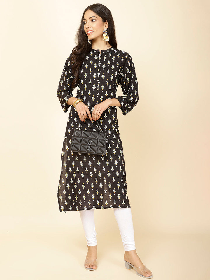 Printed Cotton Kurta
