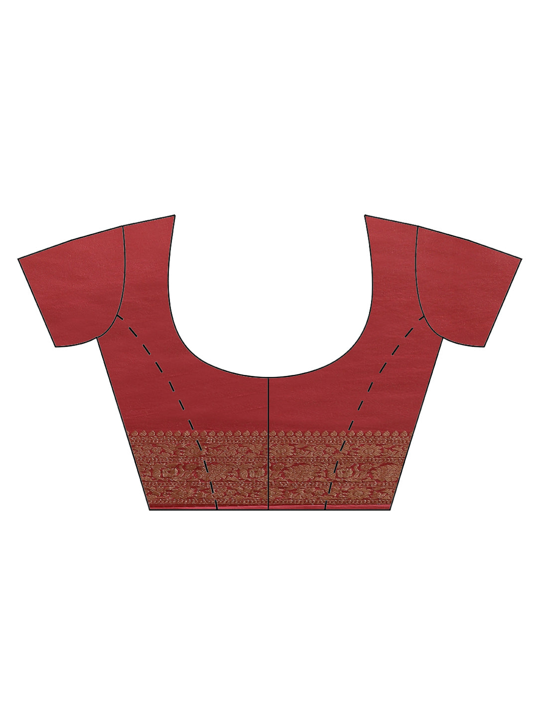 Zari Jaal Banarasi Woven Saree