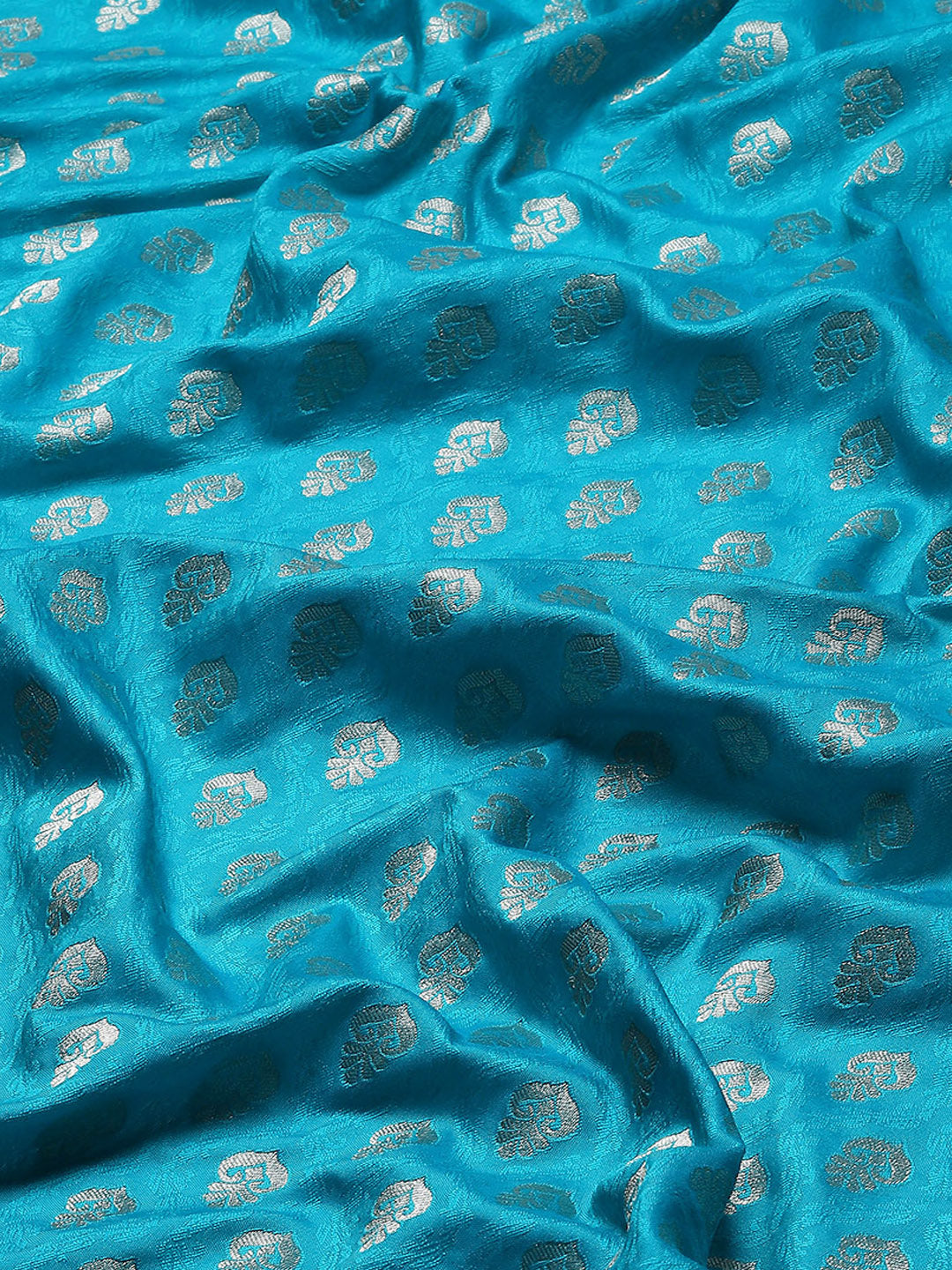 Zari Booti Woven Art Silk Banarsi Saree