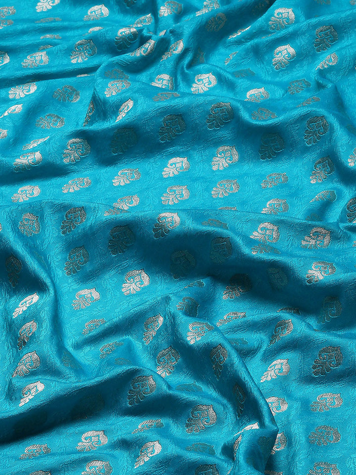 Zari Booti Woven Art Silk Banarsi Saree