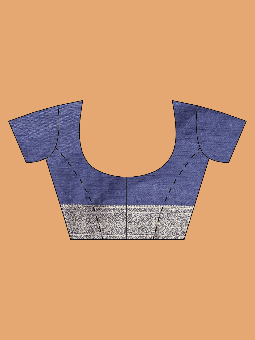 Zari Jaal Woven Art Silk Saree