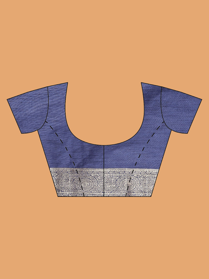 Zari Jaal Woven Art Silk Saree