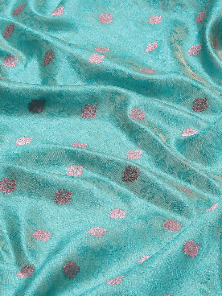Zari Booti Handloom Woven Saree