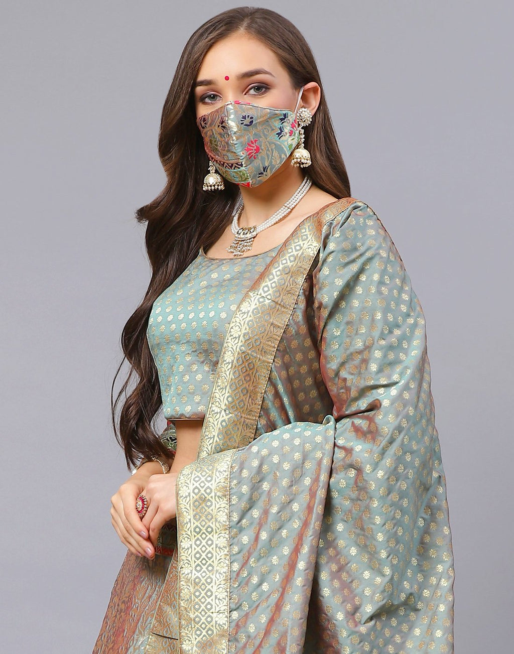 Banarasi Brocade Lehenga Choli