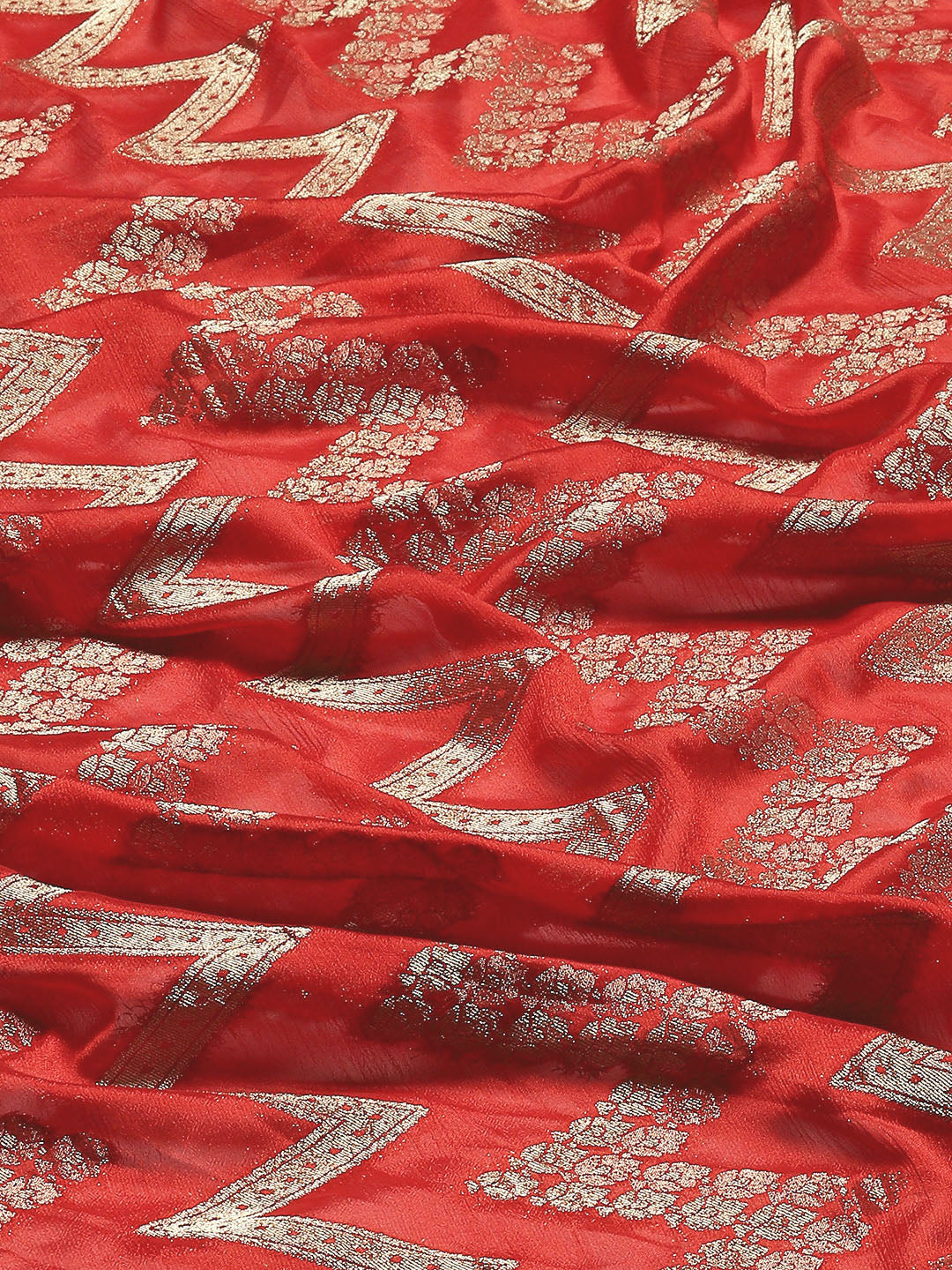 Zari Jaal Woven Georgette Saree