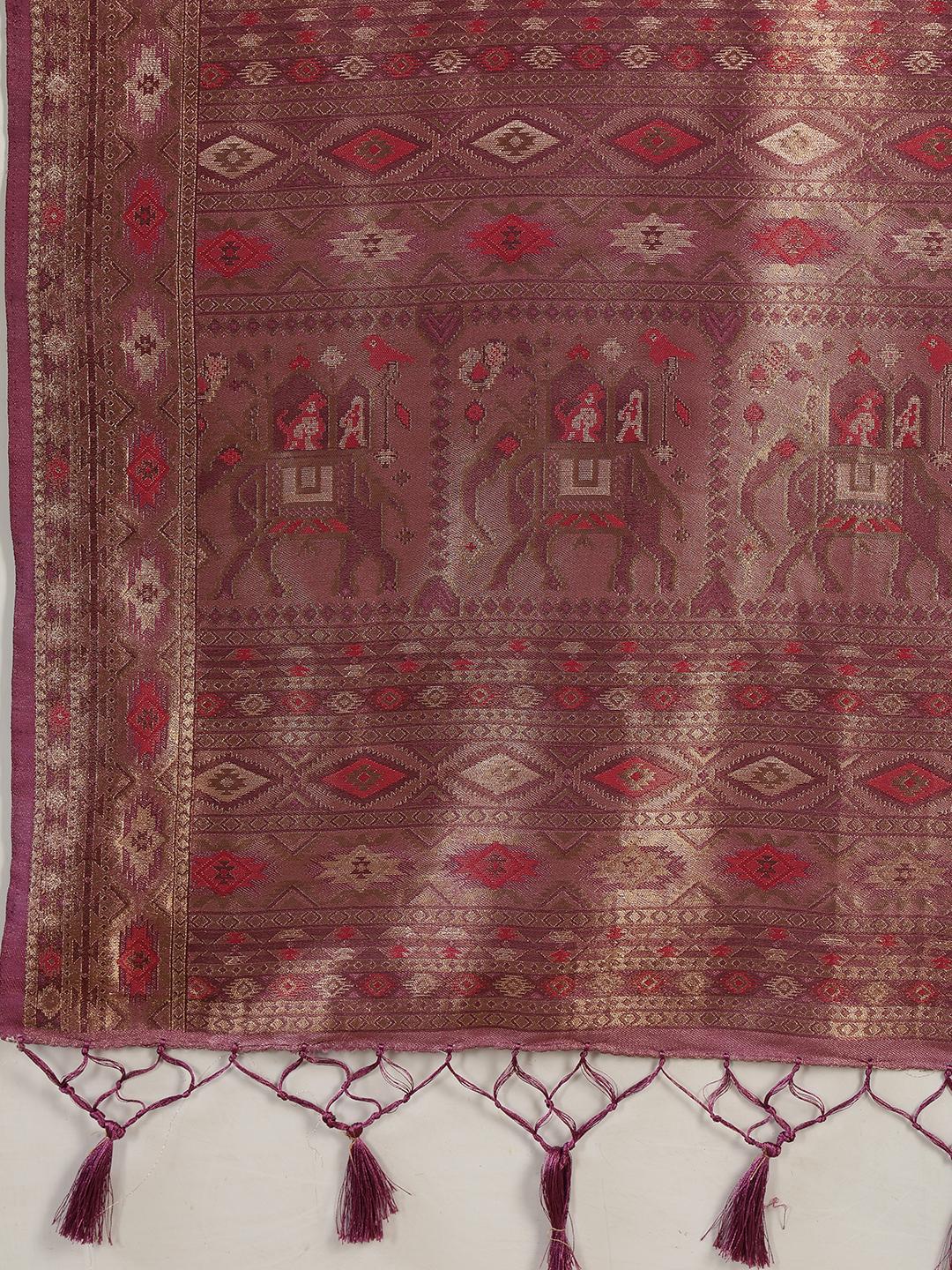 Woven Design Art Silk Saree