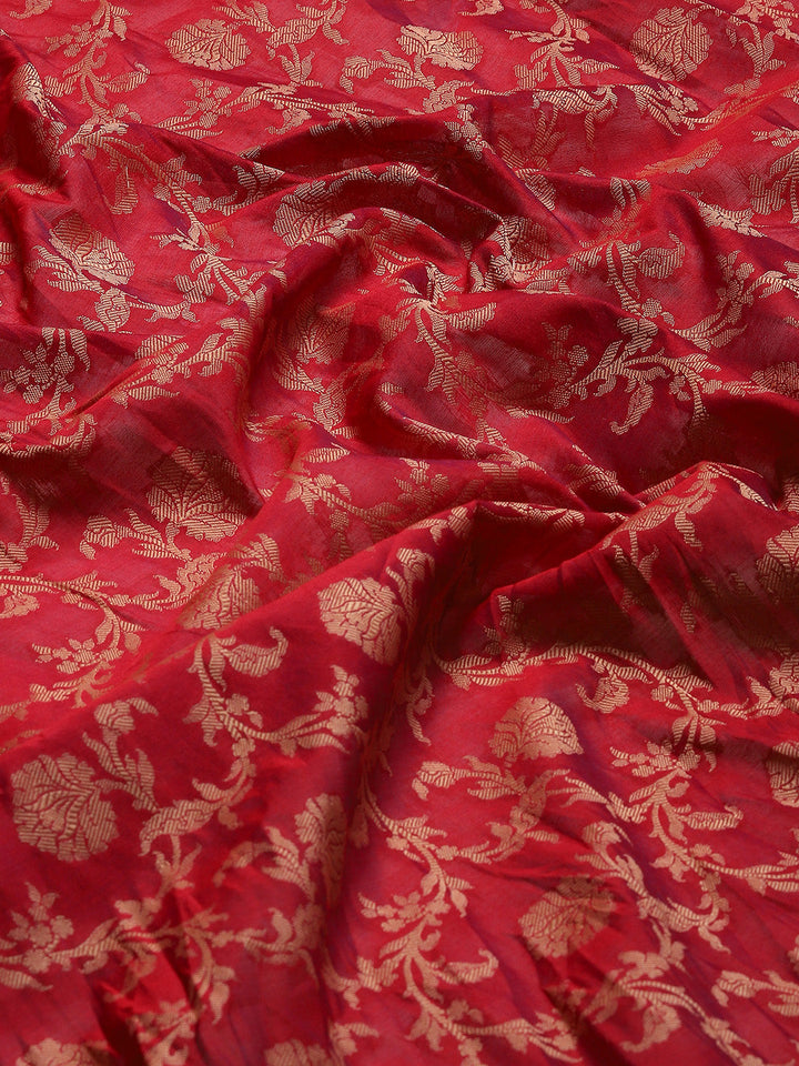 Resham Jaal Woven Cotton Saree