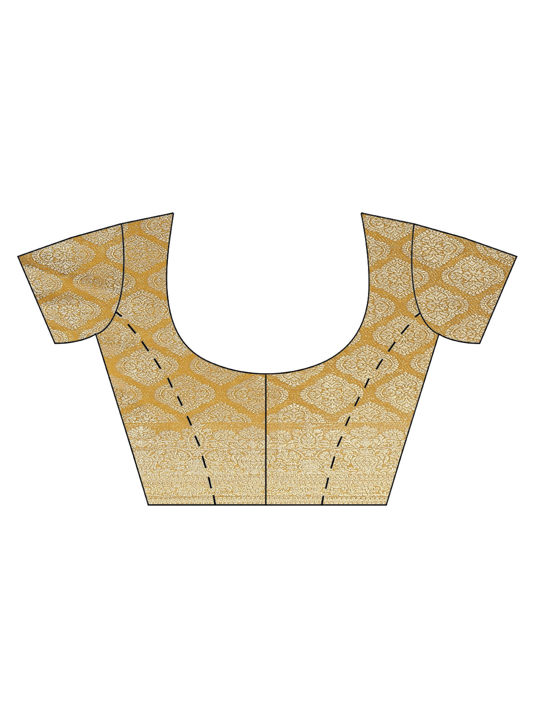 Zari Border Chiffon Plain Saree