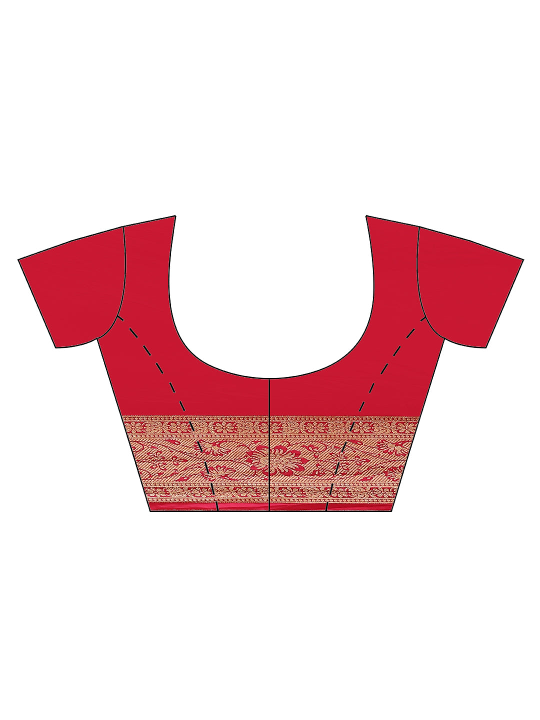 Zari Jaal Handloom Woven Saree