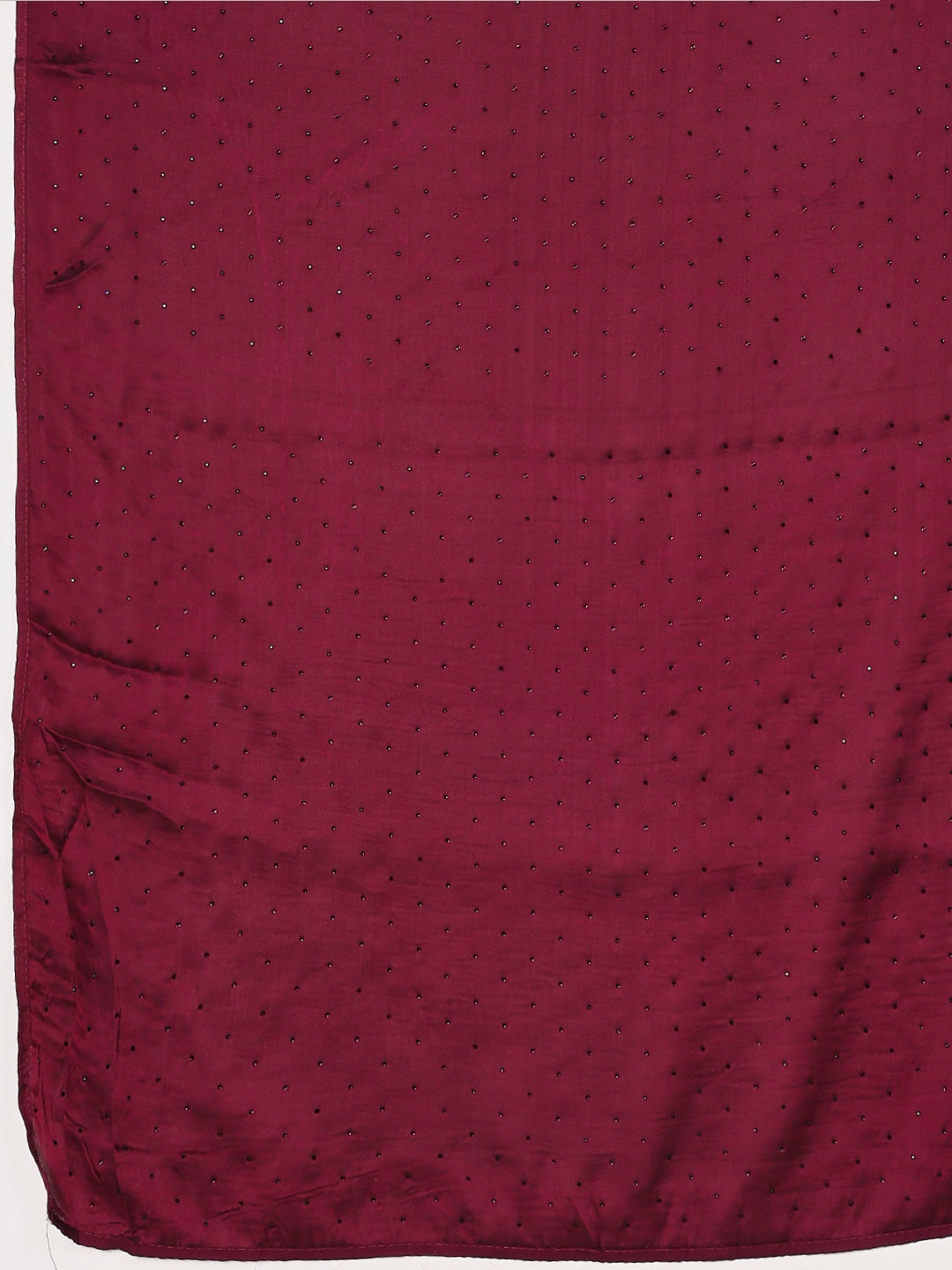 Embroidered Satin Saree