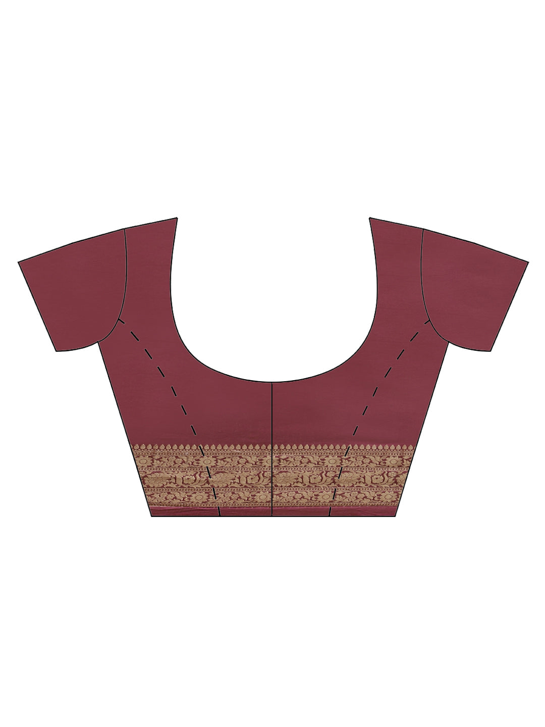 Zari Jaal Banarasi Woven Saree
