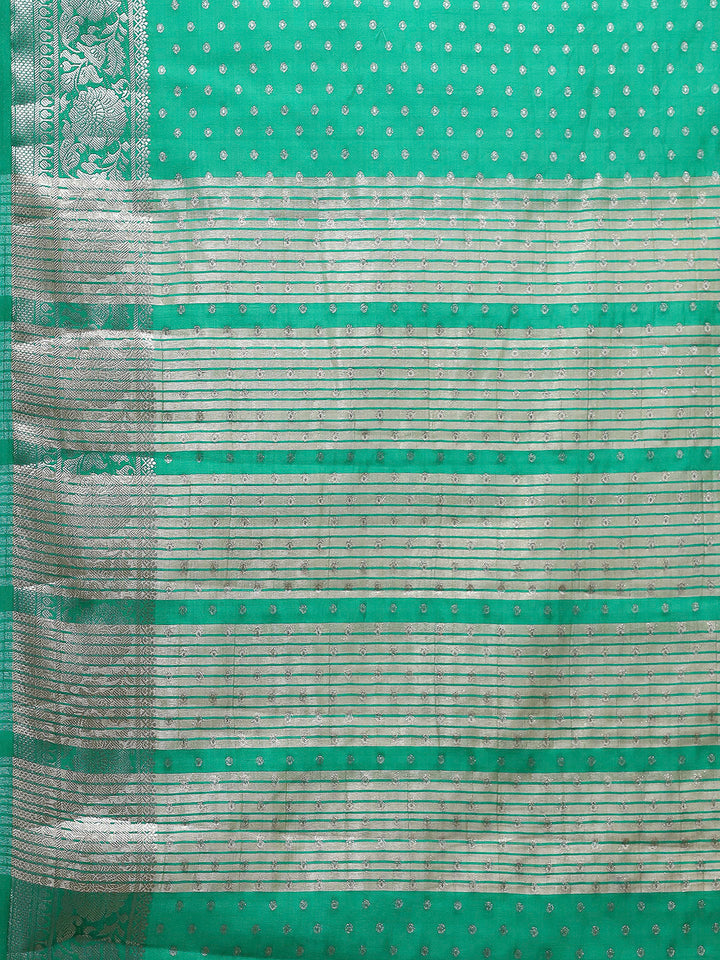Woven Booti Art Silk Saree
