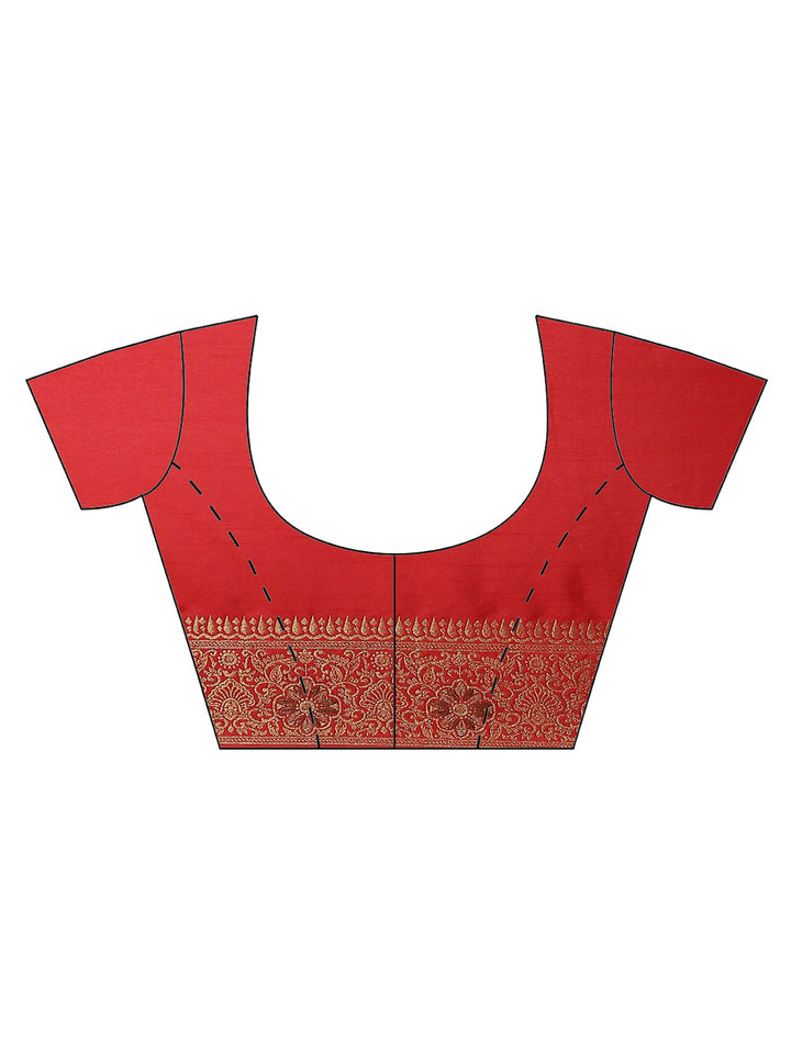 Zari Booti Handloom Woven Saree