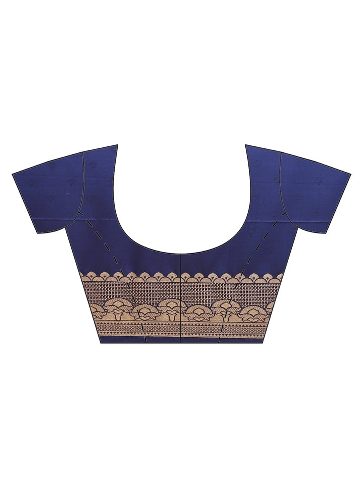 Zari Jaal Banarasi Woven Saree