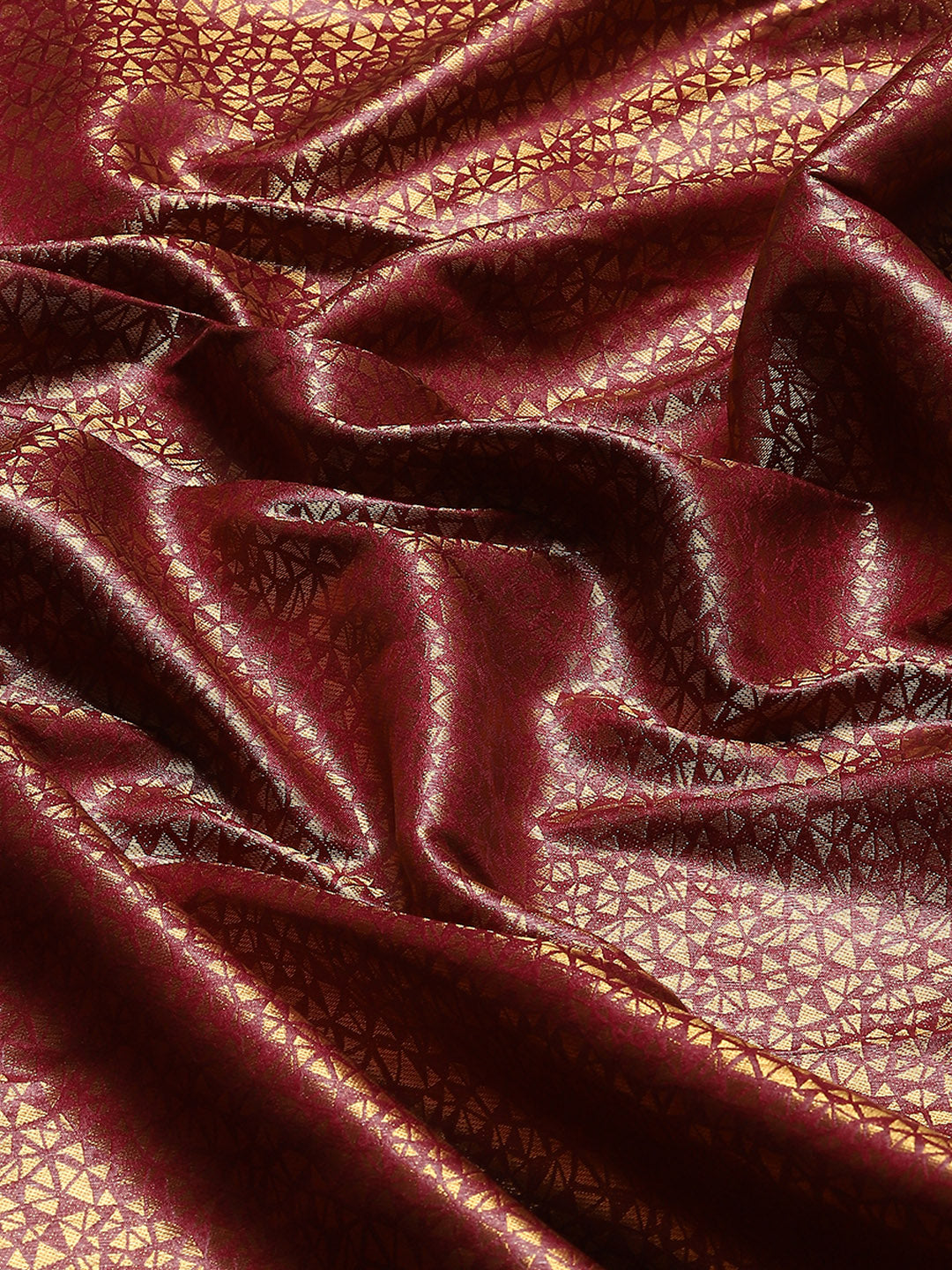 Zari Jaal Woven Handloom Saree