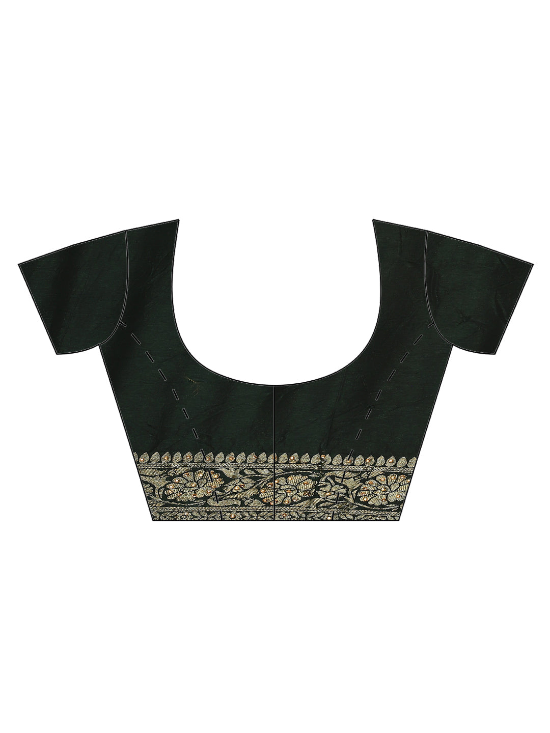 Bandhani Jaal Banarasi Embroidered Saree